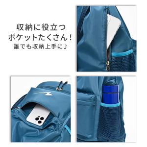 ナップサック 大きめ ナイロン 2層 スポーツ...の詳細画像5