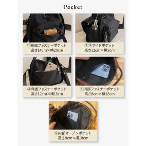 ショルダーバッグ レディース 斜めがけ 大きめ...の詳細画像4