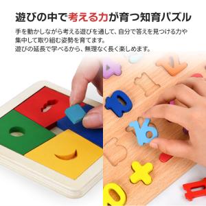 おもちゃ 知育玩具 パズル 組み立て 木製 女...の詳細画像2