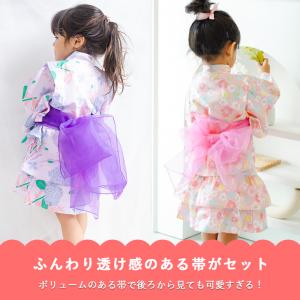 浴衣 ゆかた キッズ 子供 保育園 お祭り 女...の詳細画像4