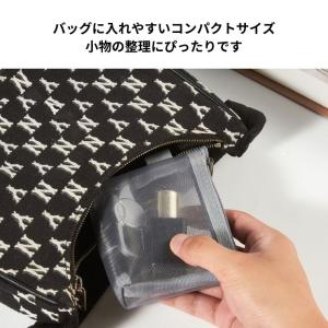 メッシュポーチ ミニ ポーチ 財布代わり カラ...の詳細画像4