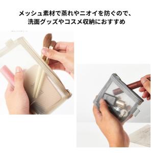 メッシュポーチ ミニ ポーチ 財布代わり カラ...の詳細画像5