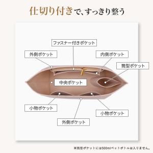 バッグインバッグ ロンシャン 自立 大きめ フ...の詳細画像5