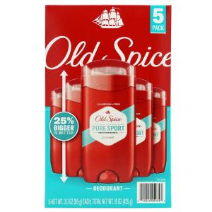 [Old Spice] High Endurance Pure Sport 3.0 oz Pack of 5　オールドスパイス ハイエンデュランス ピュアスポーツ デオドラント スティック 85g 5個セット