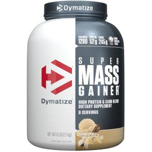 [Dymatize] Super Mass Gainer Gourmet Vanilla 6LB(2...