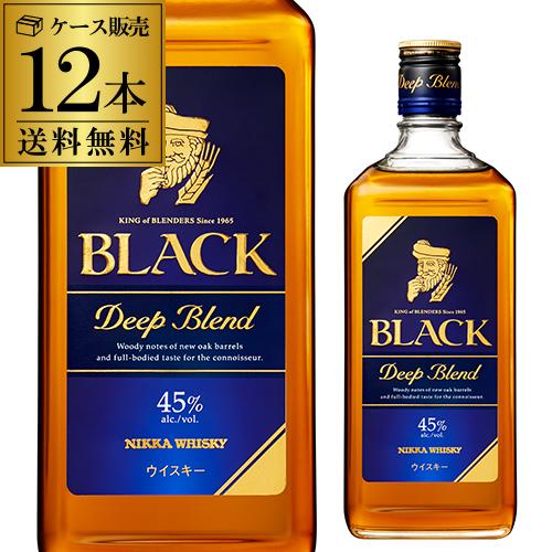 8/15 P+3％ 送料無料 ニッカ ブラックニッカ ディープブレンド 700ml 45度 ケース ...