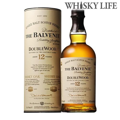 11/19 P+3％ バルヴェニー ダブルウッド 12年 700ml 40度 スコッチ シングルモル...