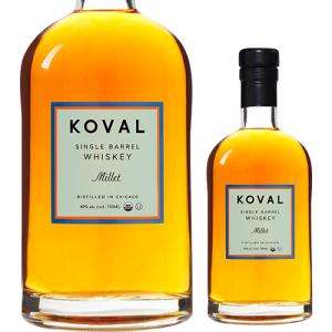 6/9 P+3％ ウイスキー コーヴァル シングルバレルミレット 750ml 40度 アメリカ シカゴ KOVAL コーバル 長S｜whisky