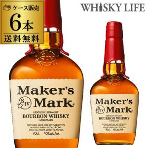 予約 送料無料 (6本販売) メーカーズマーク (正規) 700ml×6本 wisky_mkm RSL 2024/5/10以降発送予定｜WHISKY LIFE Yahoo!店