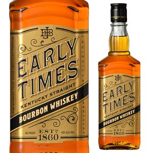EARLY TIMES 700ml 2本セット アーリータイムズ飲み比べ2本 ホワイト、ゴールド40度700ml : なんでも