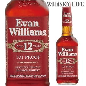 5/25〜26 P+3％ ウイスキー エヴァンウィリアムズ 12年 50.5度 750ml バーボン 長S｜whisky