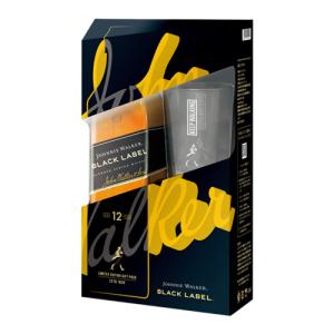 ジョニーウォーカー ブラックラベル 12年 グラス付 正規 40度 700ml ジョニ黒 黒ラベル ウイスキー ウィスキー 長S お中元 プレゼント ギフト 贈答品