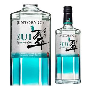 5/29 P+3％ ジャパニーズ ジン 翠 -SUI- 700ml 40度 サントリー suntory japanese gin ジンソーダ スピリッツ 柚子 緑茶 生姜 使用 サントリージン スイ