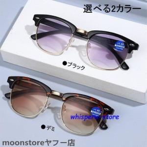 老眼鏡 おしゃれ メンズ 遠近両用 ブルーライ...の詳細画像1