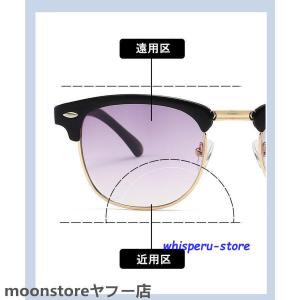 老眼鏡 おしゃれ メンズ 遠近両用 ブルーライ...の詳細画像3
