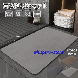 珪藻土バスマット ソフトバスマット 大判 吸水 ...の商品画像