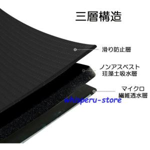 珪藻土バスマット ソフトバスマット 大判 吸水...の詳細画像3