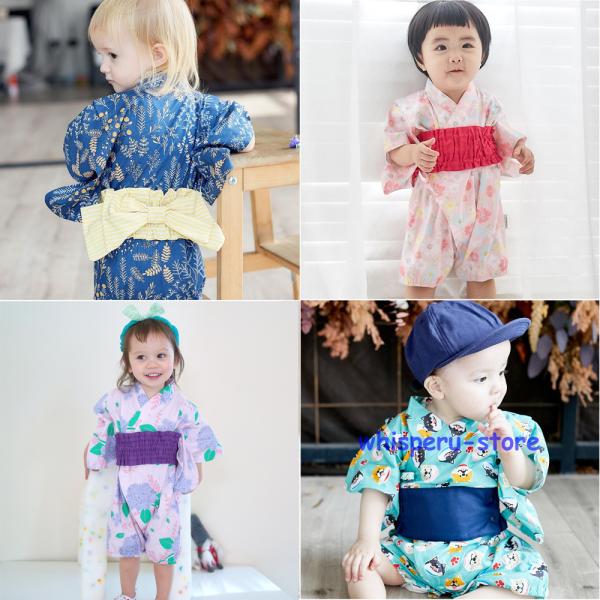浴衣 子供 セパレート ワンピース 子ども服 ベビー服 キッズ 女の子 男の子 幼稚園 小学生 子供...