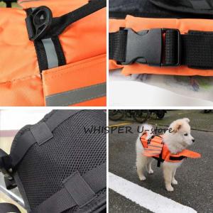 犬用ライフジャケット ライフベスト 犬用浮き輪...の詳細画像3