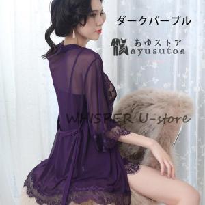 S-3XL シースルーナイトガウン&ベビードー...の詳細画像4