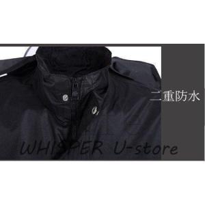 レインウェアメンズレインウエア上下雨具バイク自...の詳細画像5