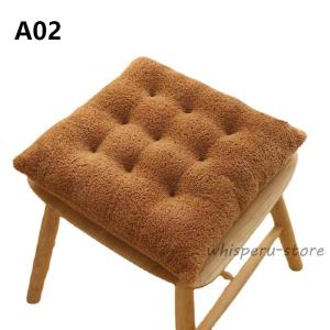 座布団 紐付き 椅子 クッション 2枚 ダイニ...の詳細画像4
