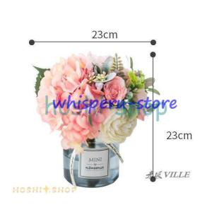造花 インテリア 花瓶付き フラワーアレンジメ...の詳細画像5