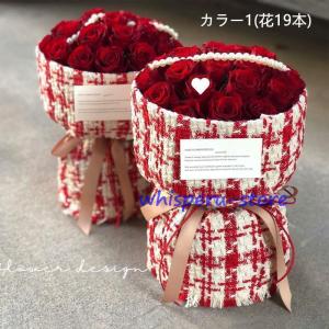 ブーケ バラ 造花 アレンジメント 薔薇 誕生...の詳細画像1