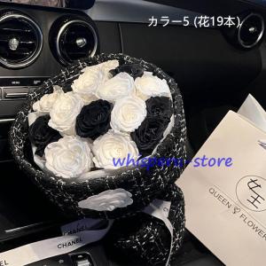 ブーケ バラ 造花 アレンジメント 薔薇 誕生...の詳細画像4
