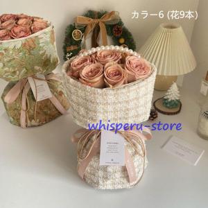 ブーケ バラ 造花 アレンジメント 薔薇 誕生...の詳細画像5