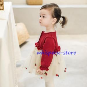 ワンピース 長袖 入学式 入園式 子供服 保育...の詳細画像3