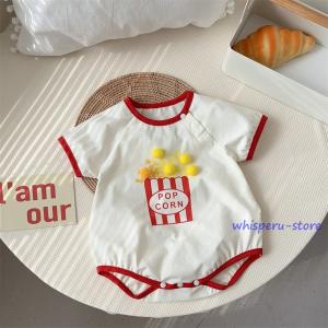 ベビー服 ロンパース 半袖 カバーオール ボタ...の詳細画像3