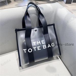 トートバッグ レディース 軽い 小さめ ビニー...の詳細画像3