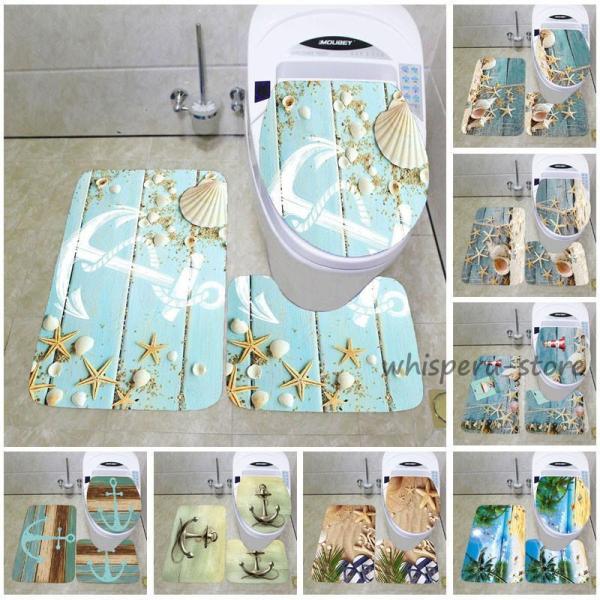 トイレマットセット 3点セット トイレマット バスマット トイレフタカバー 北欧 風水