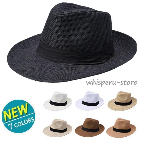 麦わら帽子 父の日 メンズ メッシュキャップ 夏 中折れ帽 UVカット クリスマスプレゼント 帽子 ...