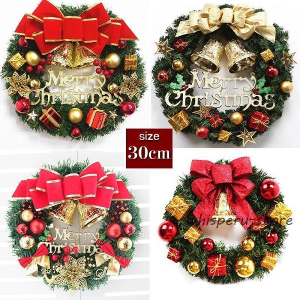 クリスマスリース ドライフラワー ウッドフラワー 直径３0cm ホリデー インテリア 雑貨 壁掛け ...