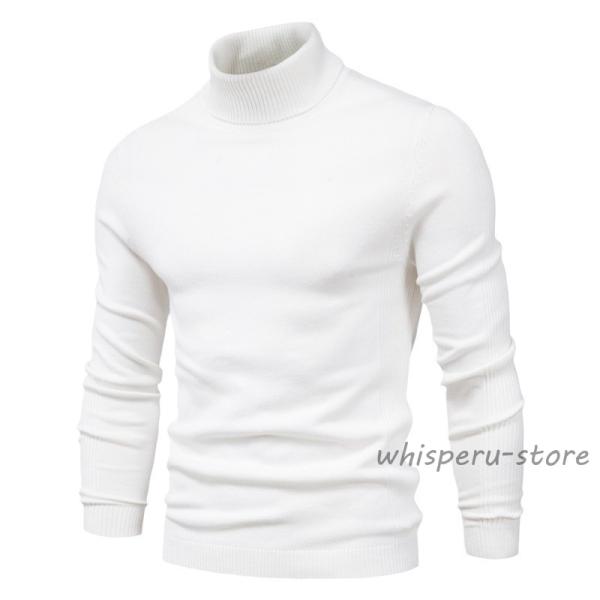 ゴルフウェア メンズ ハイネックシャツ ゴルフ モックネック ゴルフ 無地 長袖 カットソー トップ...