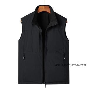 収納袋付【Naturehike】アウトドアスタイル(2色)メンズフリースベスト