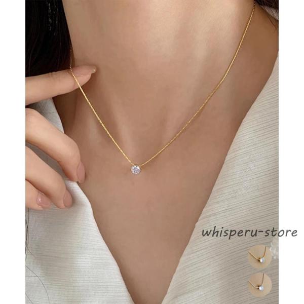 レディース ビジューネックレス 韓国風