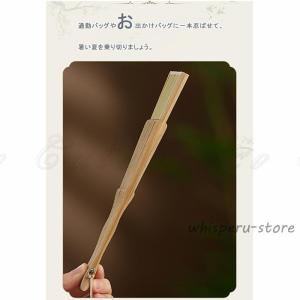 扇子 折り畳み せんす メンズ レディース フ...の詳細画像3