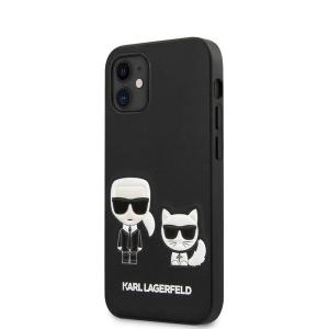 カール ラガーフェルド iPhone12mini ケース PU+PC+TPU 背面ケース｜white-bang