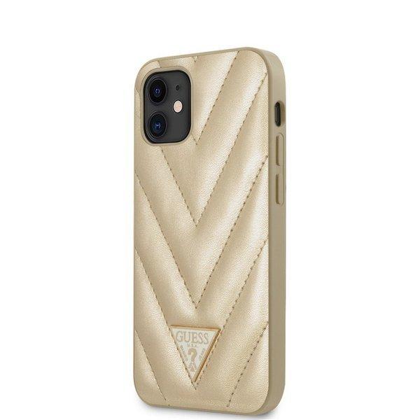 GUESS ゲスiPhone12mini ケース PU+PC+TPU 背面ケース