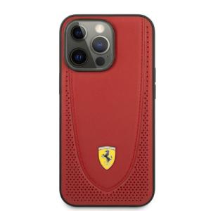 FERRARI - LEATHER BOOKTYPE CASE HOT STAMPED SIDES AND YELLOW