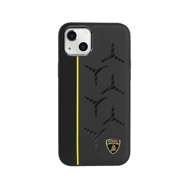 Lamborghini ランボルギーニ 公式ライセンス 本革 カーボン ケース iPhone13 ス...