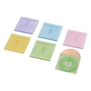 elecom エレコム 不織布ケース Blu-ray対応 両面収納 タイトルカード付