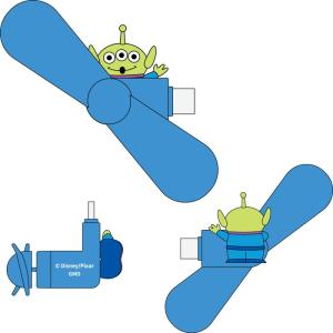 ディズニー ハンディファン エイリアン キャラクター グッズ スマホ 扇風機 USB type C コネクタ 端子 対応 iPhone Android 夏 暑さ 熱中症 対策 プロペラ