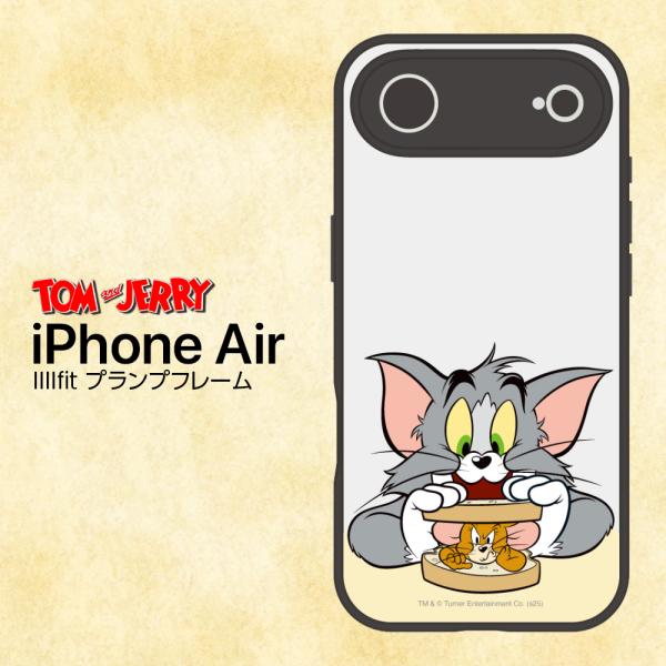 iPhoneAir ケース トムとジェリー トムジェリ サンドイッチ 公式 ライセンス TM&amp; かわ...