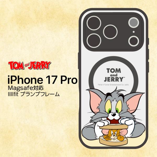 iPhone17Pro ケース トムとジェリー トムジェリ サンドイッチ 公式 ライセンス TM&amp; ...