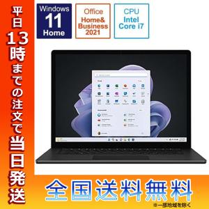 マイクロソフト Microsoft Surface Laptop 5 15インチ ブラック Windows 11 Home Core i7 メモリ 8GB SSD 512GB RFB-00045 ノートパソコン パソコン｜white-bang