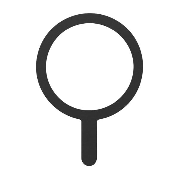 マグネットシール iPhone  Android スマホ MagSafe対応 シルバー ホワイト ブ...